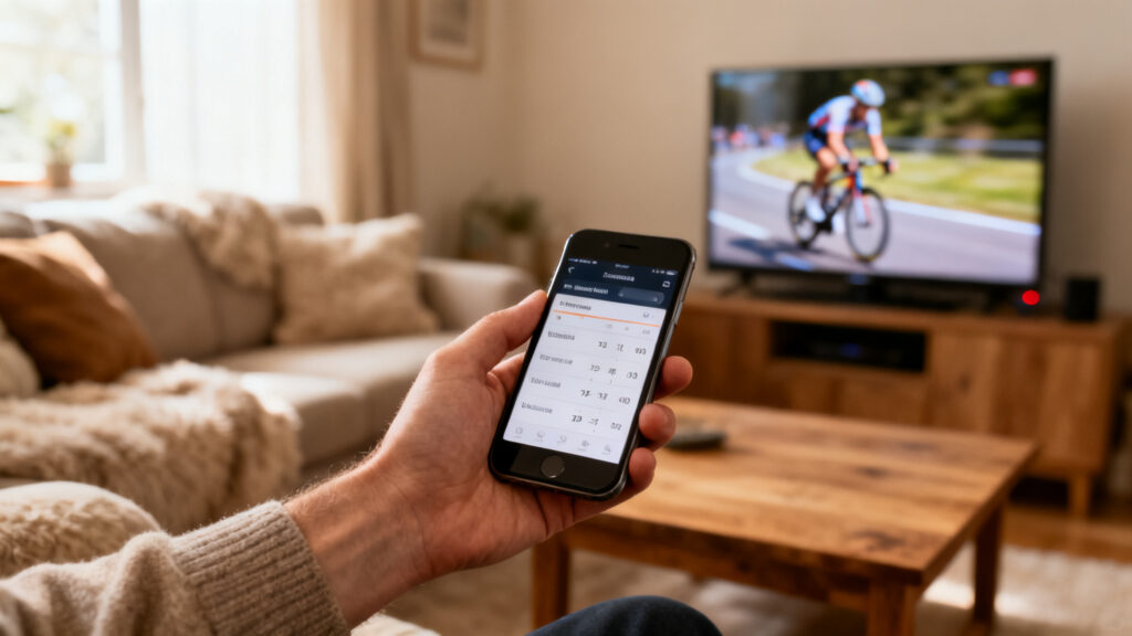 Consulter horaires TV et passage en direct sur smartphone