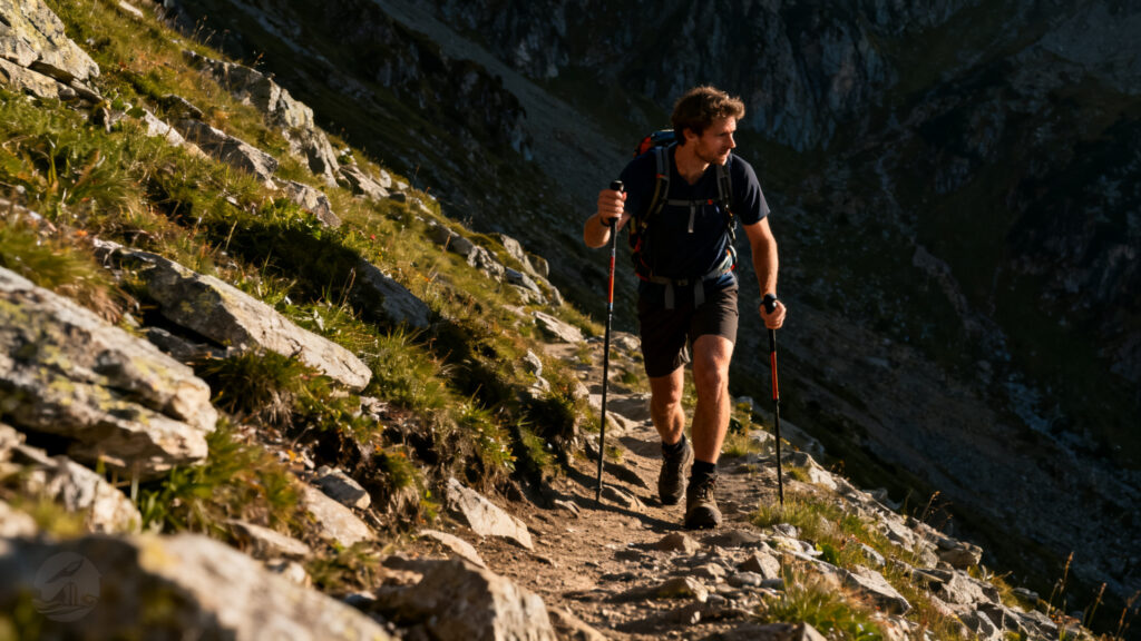 Itinéraire d’Olhette avec raidillons et terrain technique