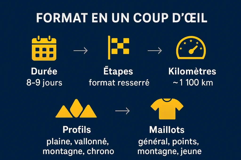 Format, étapes et kilomètres du Tour féminin en résumé